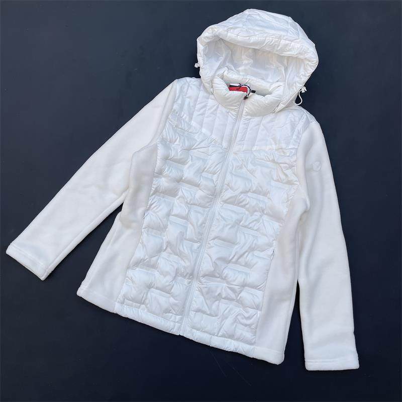 秋冬户外休闲抓绒拼接女款棉服保暖连帽开衫外套防风透气运动夹克,淘宝优惠券,粉丝福利购,淘宝优惠卷