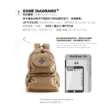 Мужской ноутбук, вместительный и большой шоппер, школьный рюкзак для путешествий, для средней школы, бизнес-версия