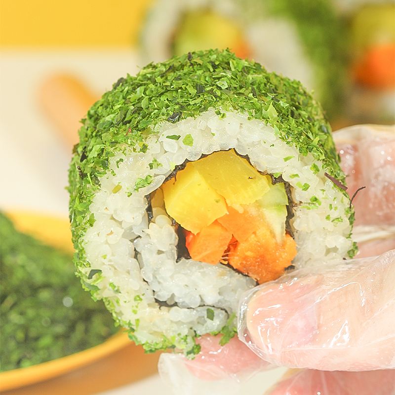 青海苔粉寿司专用脆皮玉米机鸡排海苔粉撒料烘焙寿司配料食材商用 - 图0