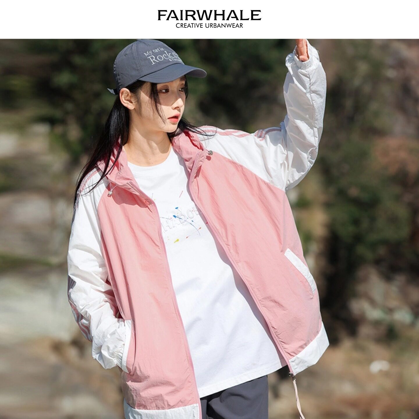 马克华菲upf50+户外防晒衣情侣款