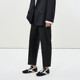 ຫນ້ອຍບ່ອນເຮັດວຽກ Commuting Suit Pants ຂອງແມ່ຍິງ Tapered Pants ເກົ້າຈຸດ