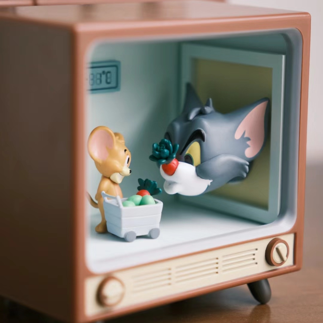 猫和老鼠盲盒TOMJERRY经典moment系列手办场景摆件礼物华纳正版 - 图2