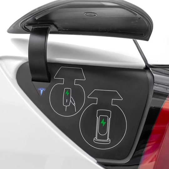 特斯拉modelY/3充电口防水盖YL焕新版硅胶保护防雨罩毛豆改装配件