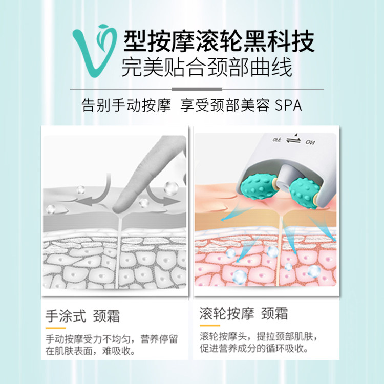 善草纪热能提拉紧致美98ml修护颈霜 善草纪面部护理套装