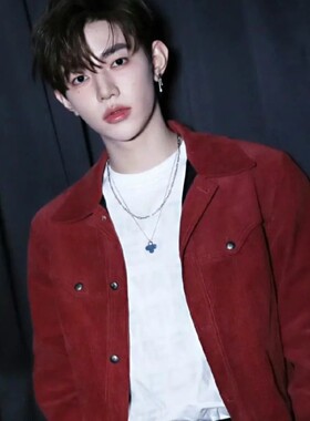 s925银zb1男团章昊同款流星耳钉