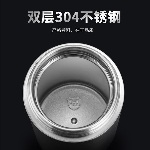 Simita保温杯男士款便携小容量不锈钢水杯高档商务茶杯子定制刻字 - 图1