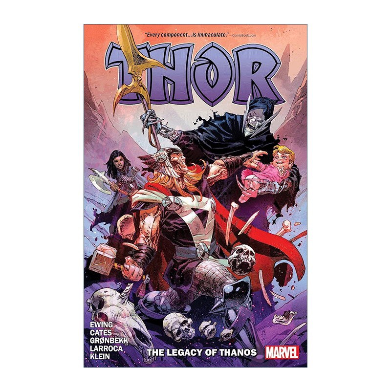 英文原版 Thor By Donny Cates Vol.5 The Legacy Of Thanos 雷神托尔 卷五 索尔 漫威漫画 复仇者联盟 英文版 进口英语原版书籍 - 图0