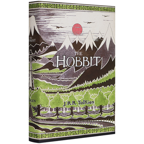 霍比特人 The Hobbit 英文原版小说 西方奇幻文学经典作品 70周年纪念版 托尔金手绘封面 电影原著 进口英语书籍 J.R.R.托尔金 - 图1