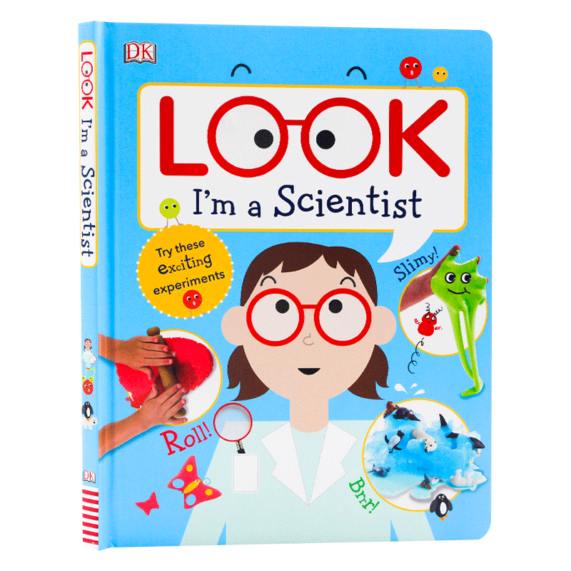 我是小小科学家 Look I'm a Scientist 英文原版儿童读物 3-5岁儿童启蒙创造力培养书 dk原版 进口英语书籍 DK Children - 图3