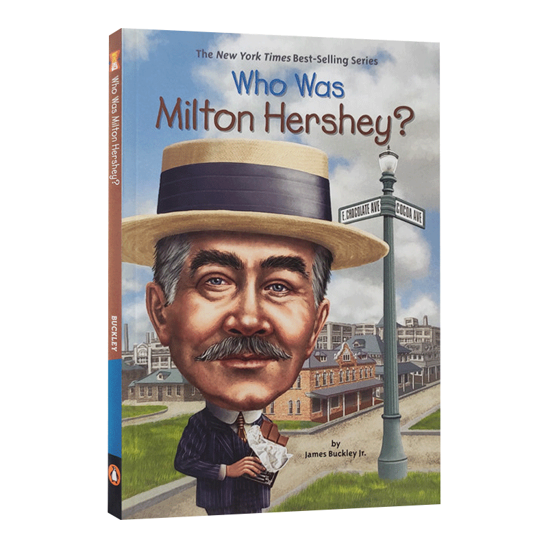 英文原版 Who Was Milton Hershey?米尔顿·赫尔希是谁名人传记小学生课外英语阅读英文版进口英语原版书籍-图0