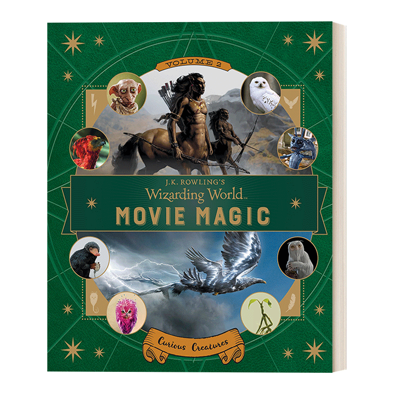 英文原版 J.K. Rowling's Wizarding World 罗琳的魔法世界 电影魔法卷二 精装电影周边画册 Jody Revenson 英文版 进口英语书籍 - 图0