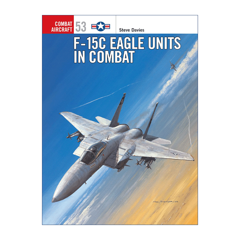 英文原版 F-15C Eagle Units in Combat 美国空军F-15C鹰式战斗机 航空史上伟大的战斗机系列 英文版 进口英语原版书籍