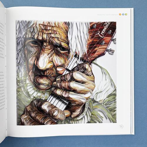 英文原版 Painting with Paper 以纸作画 纸缘 纸张艺术绘画指南 Yulia Brodskaya 精装 英文版 进口英语原版书籍 - 图2