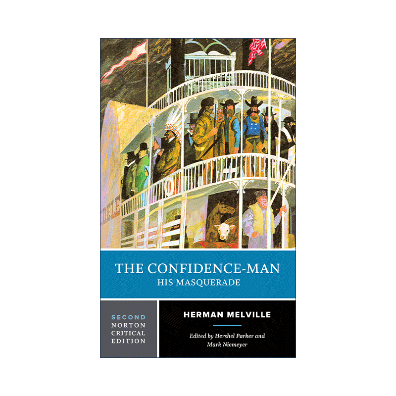 英文原版 The Confidence-Man 骗子 第二版 Herman Melville 诺顿文学解读系列 Norton Critical Editions 英文版进口英语原版书籍 - 图0