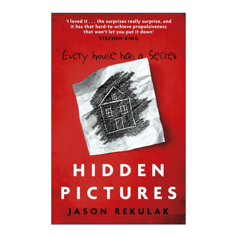 英文原版 Hidden Pictures 隐藏图片 隐秘的涂鸦 悬疑推理惊悚小说 英文版 进口英语原版书籍 - 图1