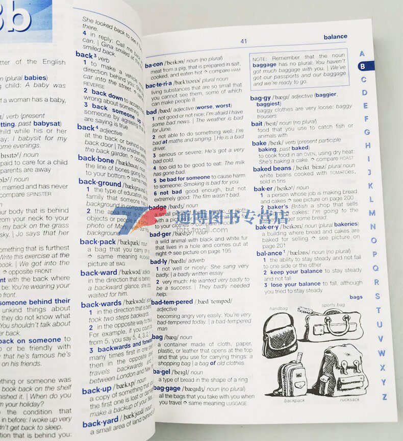 朗文基础英语词典 Longman Basic English Dictionary 英文原版图解词典 英语词汇工具书 英语单词短语 含词汇练习册 英文原版书