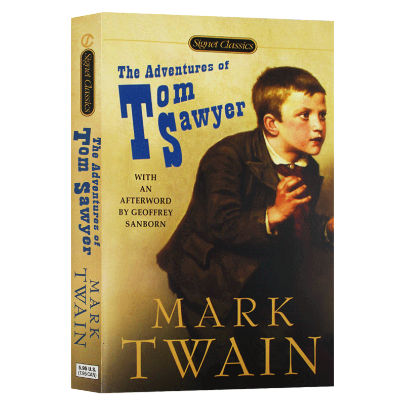 汤姆索亚历险记 The Adventures of Tom Sawyer 英文原版小说 儿童文学名著 马克吐温代表作 柯林斯经典 原版英语书籍 Mark Twain - 图3