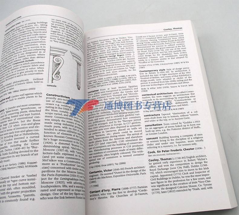 牛津建筑词典 The Oxford Dictionary of Architecture 英文原版词汇工具书 英语建筑单词 释义 例句 原版进口书 OUP Oxford