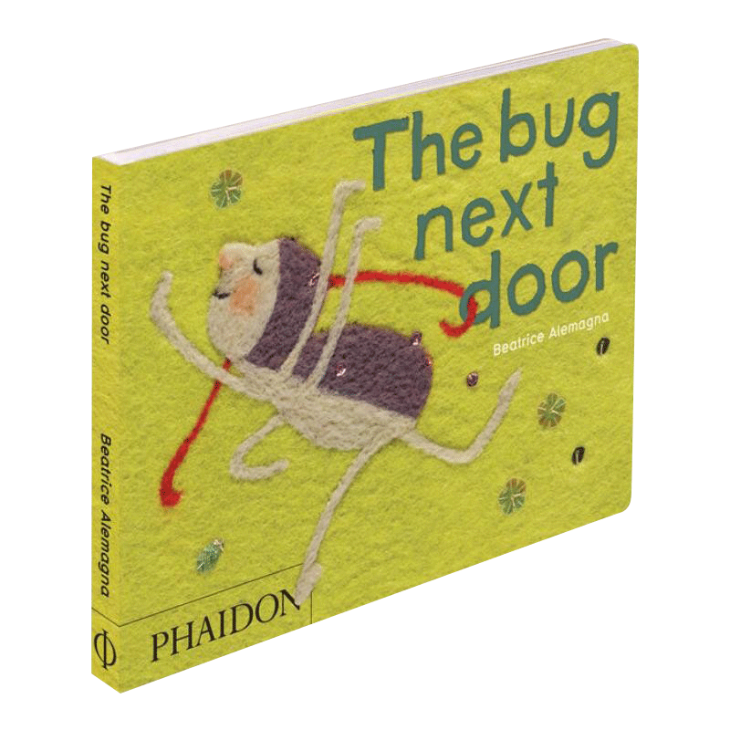 The Bug Next Door 隔壁的虫子 意大利插画家贝娅特丽丝•阿勒玛尼娅进口原版英文书籍 - 图0