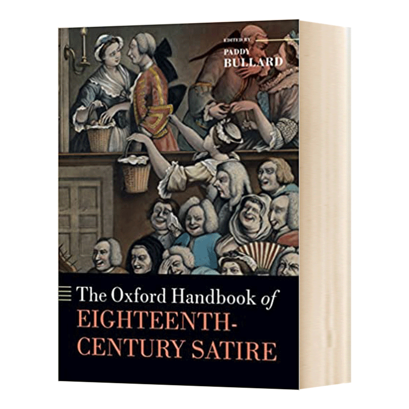 英文原版 The Oxford Handbook of Eighteenth-Century Satire 牛津十八世纪讽刺手册 英文版 进口英语书籍 - 图0