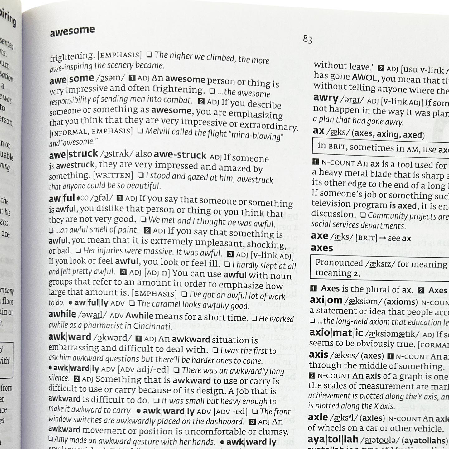 英文原版 NEW Collins COBUILD Advanced American English Dictionary 新柯林斯美式英语学习词典 精装第三版 进口英语原版书籍