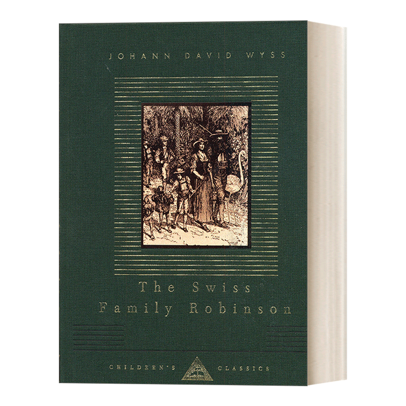 英文原版瑞士人罗宾逊一家everyman 通博图书儿童读物原版书