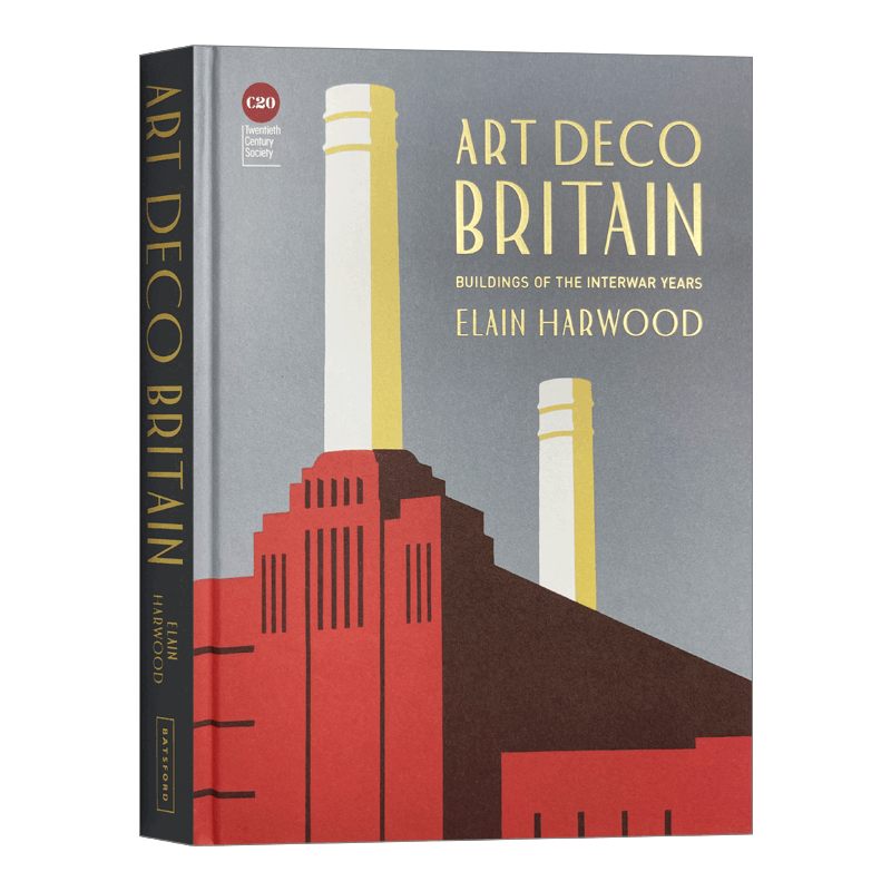 英文原版 Art Deco Britain 英国Art Deco风格 二三十年代的建筑艺术 精装 英文版 进口英语原版书籍