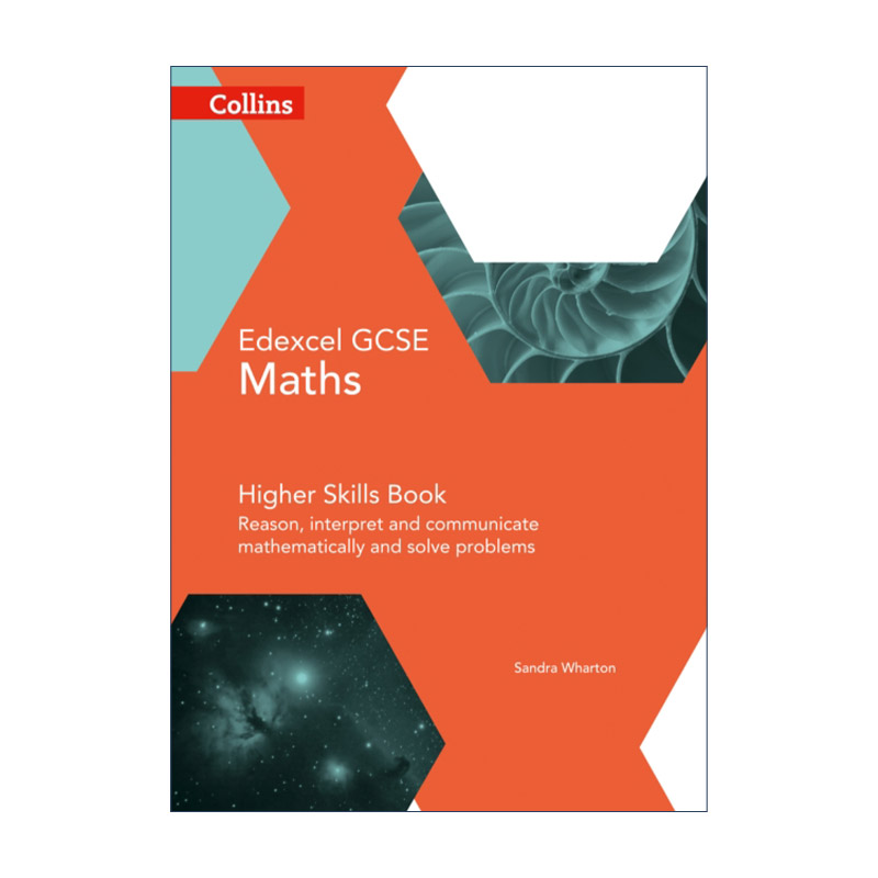 英文原版 Collins Edexcel GCSE Maths Higher  Reasoning and Problem Solving Skills Book 柯林斯英国爱德思GCSE考试数学进阶 - 图0