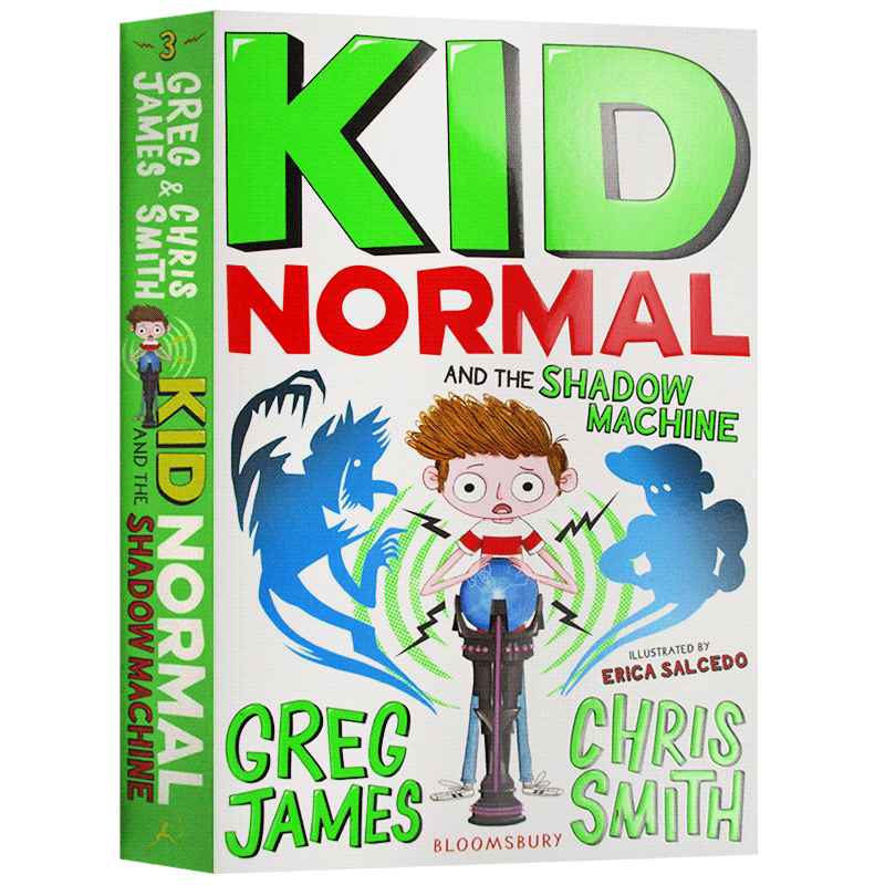 Kid Normal and the Shadow Machine麻瓜小子3进口原版英文书籍 - 图3