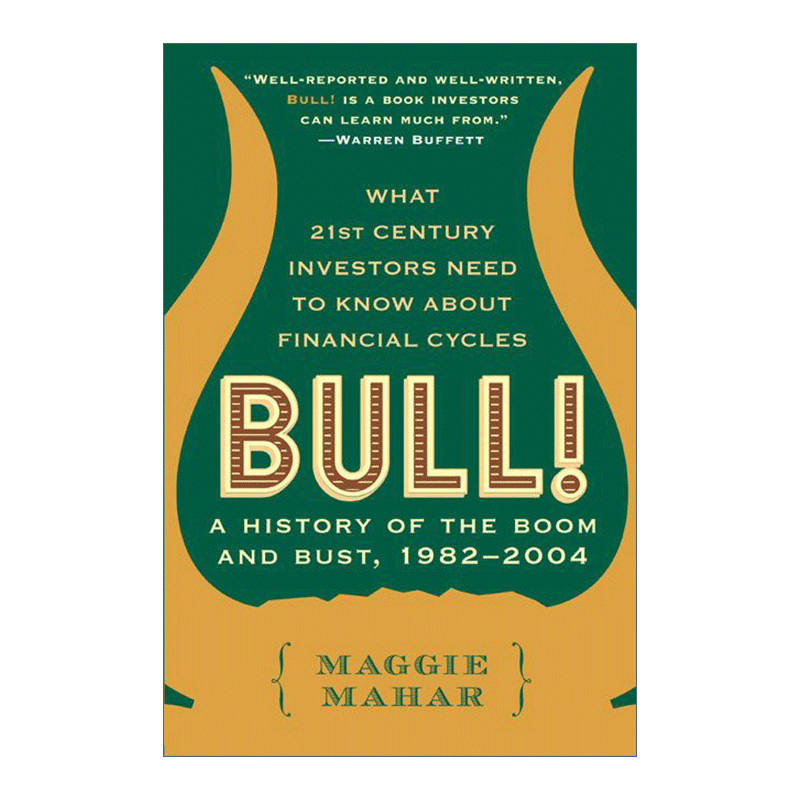 Bull! 大牛市(1982-2004) 涨升与崩盘进口原版英文书籍