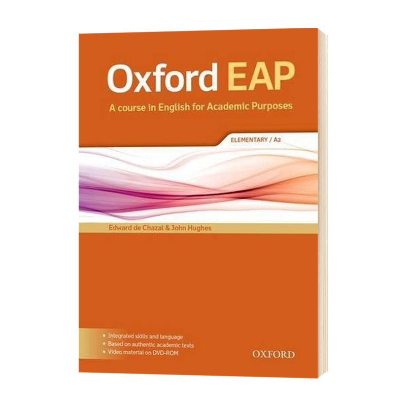 牛津学术英语综合教材 A2 Oxford EAP A2 Student's Book 英文原版教科书 学术英语听说读写技能学习方法 英文原版书籍 OUP Oxford