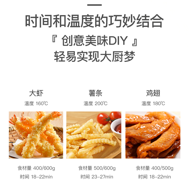 苏泊尔惠宝专卖店苏泊尔空气炸锅家用新款特价多功能大容量全自动无油电炸气薯条机2