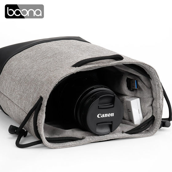 Camera Lens Bag Photography Bag SLR Camera Bag Suitable for Canon Mirrorless Sony Camera Case Waterproof Protective Case