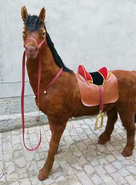 1比1仿真马标本展厅定制大马摆件
