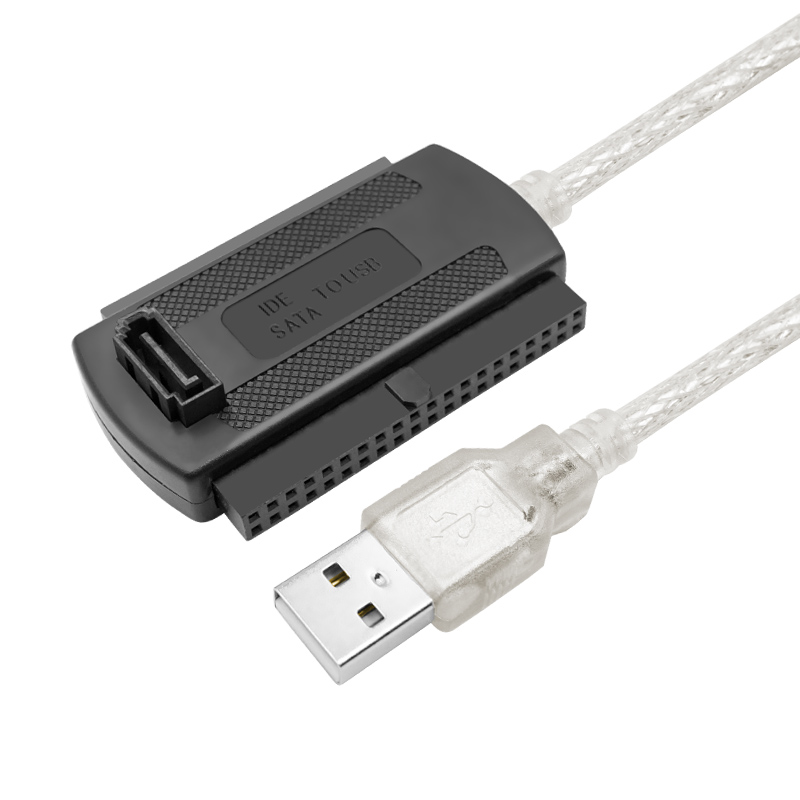 ide转sata转usb3.0机械硬盘读取器ide转usb易驱线笔记本台式机电脑外接转换线老式串口接口并口连接数据线-图0