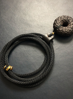 裁与心，剪与型！黑色牛皮扣头