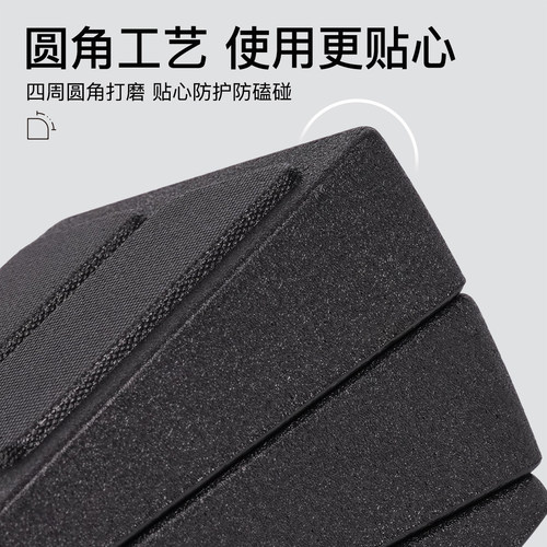 室内健身斜板踏板拉筋板深蹲脚垫倾斜板可调节倾斜小腿拉伸斜板 - 图2