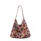 Bags Women's 2025 Autumn and Winter New Product Zhang Ruonan's Same Style Crossbody Bag Floral Canvas Bag Lazy Style Korean Shoulder Bag