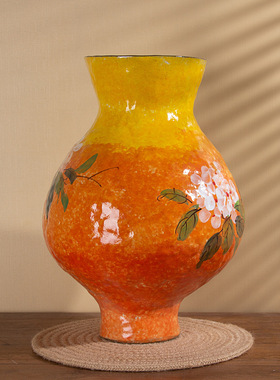 C083  Y10080-37 景德镇陶瓷花器室内桌面摆件花瓶