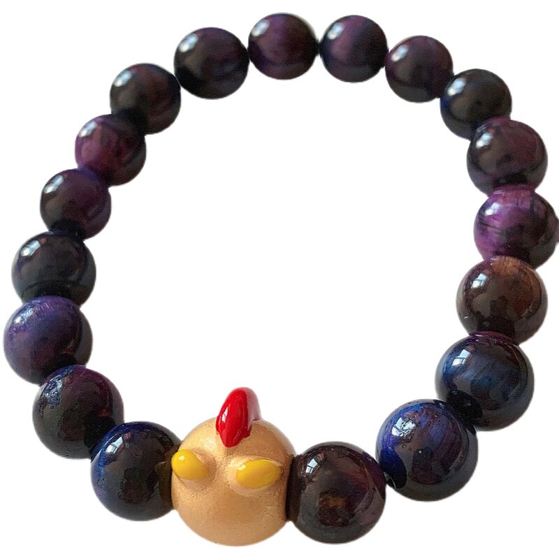 英雄联盟手链小男孩奥特曼钢铁侠水晶手链英雄联盟转运珠星空手串生日圣诞礼物