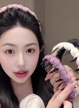 韩系布艺麻花波浪发箍