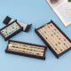 Jewelry display plate ring face loose stone gem box pu