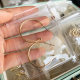 Jewelry storage bag anti-oxidation ring earrings