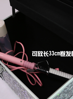 美甲纹绣工具箱双层大号化妆箱