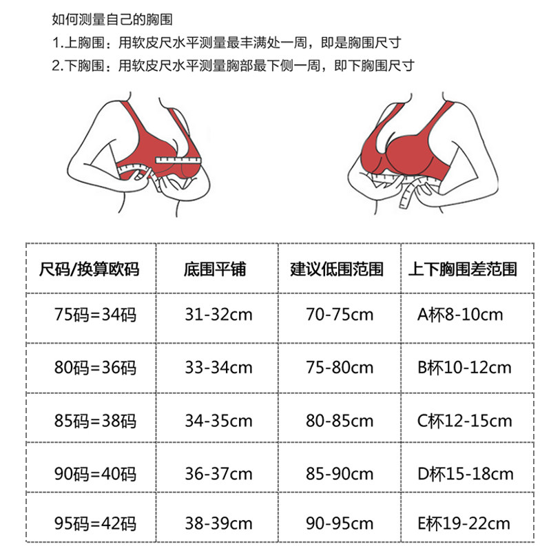 孕妇夏季超薄款聚拢防下垂前扣文胸 米都西亚哺乳文胸