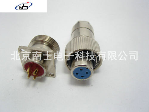 MINSOO敏烁防水航空插头插座HP12-2-3芯4芯5芯6芯7连接器开孔12MM - 图0
