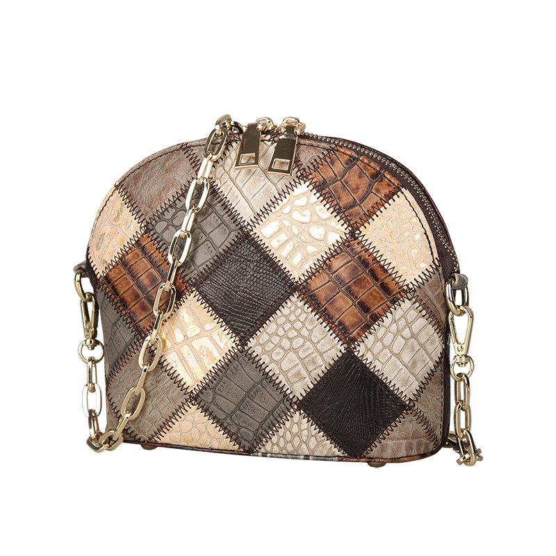 真皮2021新款潮链条百搭小众小包包 皮匠传奇女士包袋