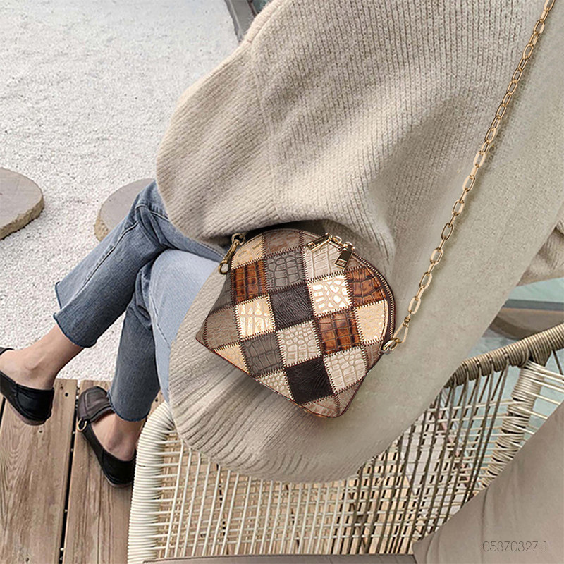 真皮2021新款潮链条百搭小众小包包 皮匠传奇女士包袋