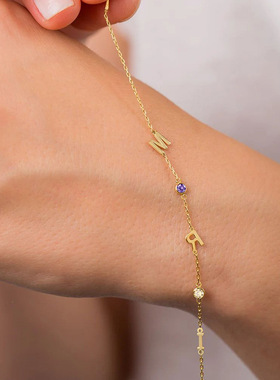 eManco新款时尚钛钢手链女轻奢