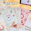 Cute portable folding mirror portable small mirror desktop makeup mirror girls cartoon makeup mirror student dormitory home